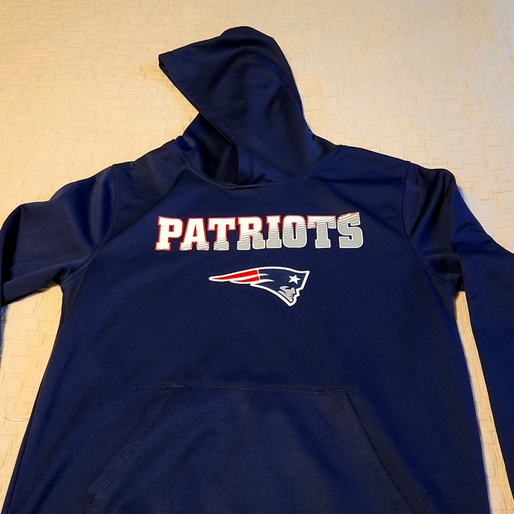 New England Patriots boys hoodie.